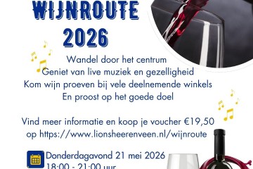 Wijnroute 2026 komt eraan