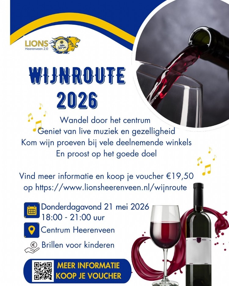 Wijnroute 2026 komt eraan