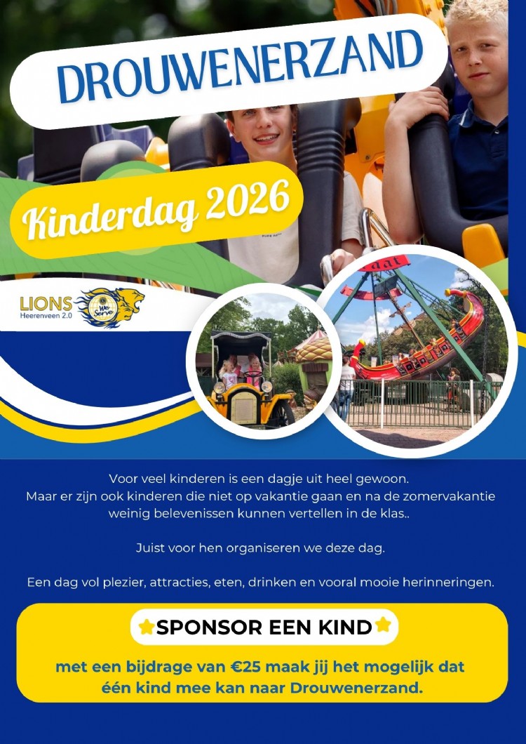 Help jij mee een kind een onvergetelijke dag te bezorgen?